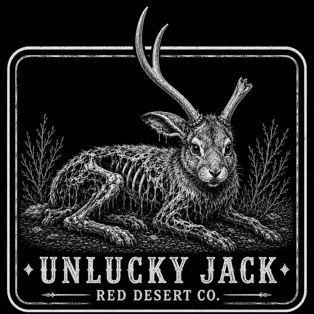 UNLUCKY JACK STICKER